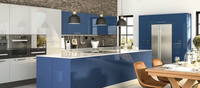 Colour Blocking in Kitchen Design